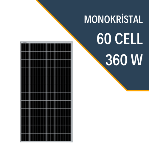 MONOKRİSTAL GÜNEŞ PANELLERİ